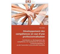 Développement Des Compétences En Vue D'une Professionnalisation