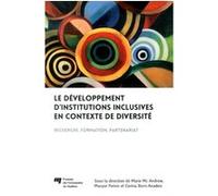 Developpement d'institutions inclusives en contexte de diver ANDREW/POTVI MC (Auteur)