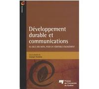 Developpement durable et communications.au-dela des mots pou Samuel Tremblay (Auteur)