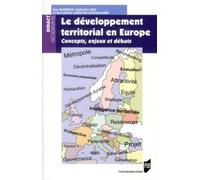 Developpement territorial en europe - Pur - Presses Universitaires Rennes - broché - Essai