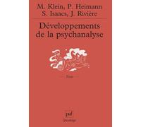 Développements de la psychanalyse