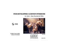 Developper L'audition Interieure 2eme De L'eleve / Recueil