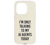 Développeur d'agents d'IA Funny Vibe Coding Prompt Engineer Coder Coque pour iPhone 15 Pro