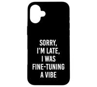 Développeur d'agents d'IA Funny Vibe Coding Prompt Engineer Coder Coque pour iPhone 16 Plus