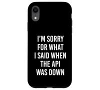 Développeur d'agents d'IA Funny Vibe Coding Prompt Engineer Coder Coque pour iPhone XR