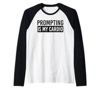 Développeur d'agents d'IA Funny Vibe Coding Prompt Engineer Coder Manche Raglan