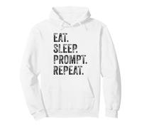 Développeur d'agents d'IA Funny Vibe Coding Prompt Engineer Coder Sweat à Capuche