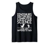 Développeur de logiciels Computer Dinosaurs Computer Science Débardeur
