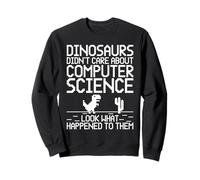 Développeur de logiciels Computer Dinosaurs Computer Science Sweatshirt