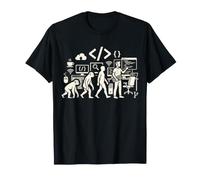 Développeur Frontal Evolution Coding Programmer Design T-Shirt
