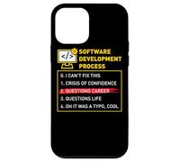 Développeur ingénieur processus de développement Logiciel Coder Geek Coque pour iPhone 12 Mini