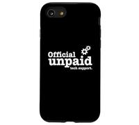 Développeur IT Guy Nerd Y2K Support Technique Officiel Non payé Coque pour iPhone SE (2020) / 7/8