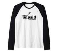 Développeur IT Guy Nerd Y2K Support Technique Officiel Non payé Manche Raglan