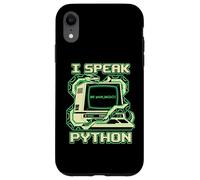Développeur Logiciel I Speak Python Coque pour iPhone XR