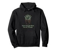 Développez grâce à ce Que Vous passez grâce à Plant Inspiration Sweat à Capuche