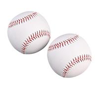 Développez vos compétences avec ce lot essentiel de 2 balles de baseball, chacune de 22,9 cm (balle souple)