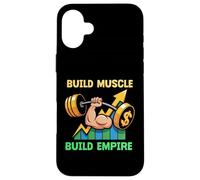 Développez Vos Muscles, bâtissez Votre Empire, Motivation, h Coque pour iPhone 16 Plus