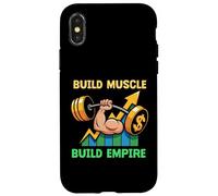 Développez Vos Muscles, bâtissez Votre Empire, Motivation, h Coque pour iPhone X/XS