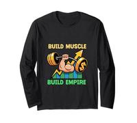 Développez Vos Muscles, bâtissez Votre Empire, Motivation, h Manche Longue
