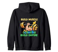 Développez Vos Muscles, bâtissez Votre Empire, Motivation, h Sweat à Capuche
