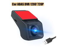 Develuck-Caméra De Tableau De Bord Dvr Full Hd,1920x1080p,Adas De Voiture Usb,Lecteur Dvd Android,Unité Principale De Navigation,Alarme Vocale Audio Automatique - Type 1280 720p-With 32g Tf Card #A