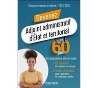 Devenez Adjoint administratif d'État et territorial en 60 jours: Concours 2025-2026