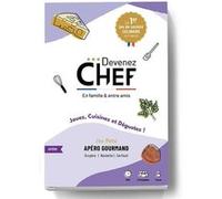 Devenez Chef - Jeu de société culinaire - Menu Apéro gourmand Multicolore G