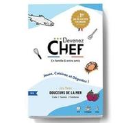 Devenez Chef - Jeu de société culinaire - Menu Douceurs de la mer Multicolore G