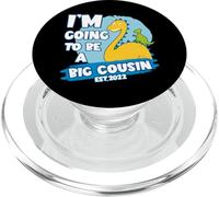Devenez Grand Cousin 2022 Dinosaure PopSockets PopGrip pour MagSafe