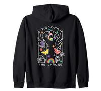 Devenez Le Changement - Pride Empowerment Rainbow LGBTQ+ Sweat à Capuche