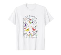 Devenez Le Changement - Pride Empowerment Rainbow LGBTQ+ T-Shirt