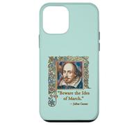 Devenez Les idées de Mars Citation Shakespeare Coque pour iPhone 12 Mini