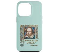Devenez Les idées de Mars Citation Shakespeare Coque pour iPhone 13 Pro