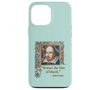 Devenez Les idées de Mars Citation Shakespeare Coque pour iPhone 13 Pro Max