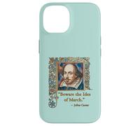 Devenez Les idées de Mars Citation Shakespeare Coque pour iPhone 14