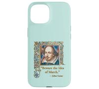 Devenez Les idées de Mars Citation Shakespeare Coque pour iPhone 15