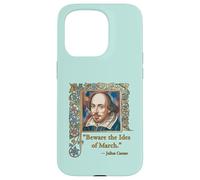 Devenez Les idées de Mars Citation Shakespeare Coque pour iPhone 15 Pro