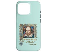 Devenez Les idées de Mars Citation Shakespeare Coque pour iPhone 16 Pro