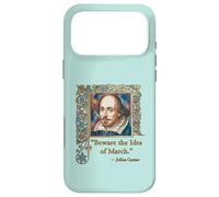 Devenez Les idées de Mars Citation Shakespeare Coque pour iPhone 17 Pro Max