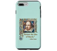 Devenez Les idées de Mars Citation Shakespeare Coque pour iPhone 7 Plus/8 Plus