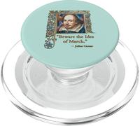 Devenez Les idées de Mars Citation Shakespeare PopSockets PopGrip pour MagSafe