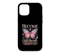 Devenez Qui Vous étiez censé être Papillon Coque pour iPhone 12/12 Pro