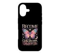 Devenez Qui Vous étiez censé être Papillon Coque pour iPhone 17