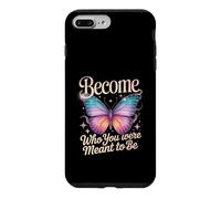 Devenez Qui Vous étiez censé être Papillon Coque pour iPhone 7 Plus/8 Plus
