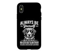Devenez Un Duck Tolling Retriever de la Nouvelle-Écosse Coque pour iPhone X/XS