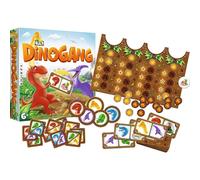 Devenez un maître stratège avec le jeu Dinogang - Un fantastique jeu de plateau TREFL où les tortues se battent pour dominer ! Un jeu parfait pour toute la famille !