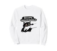 Devenez Ungouvernable Funny Cat Meme Attitude Sweatshirt