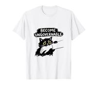 Devenez Ungouvernable Funny Cat Meme Attitude T-Shirt