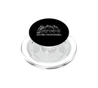 Devenez Ungovernable Crow Raven Dark Humor Sarcastic Crow PopSockets PopGrip pour MagSafe