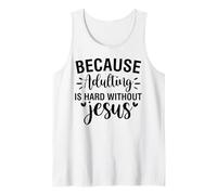 Devenir Adulte est Difficile, Hommes et Femmes chrétiens, reconnaissants, reconnaissants Débardeur